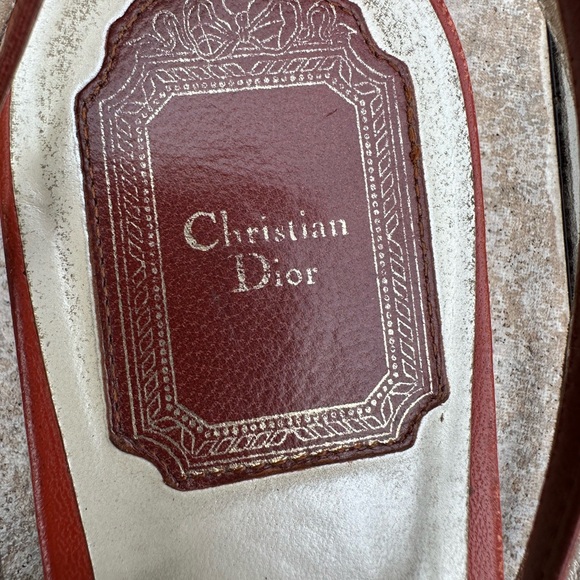 CHRISTIAN DIOR DESIGNER SHOES FOR WOMEN DIOR ALLEGRIA SANDAL FLAMENCO - Picture 15 of 16